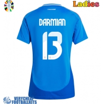 Italy Matteo Darmian #13 Replica Home Shirt Ladies Euro 2024 Short Sleeve